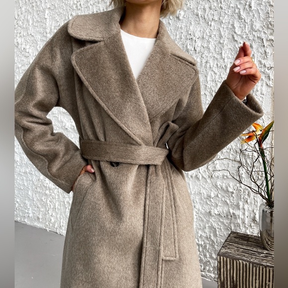 Alpaca wool coat HIGH QUALITY - Picture 2 of 7